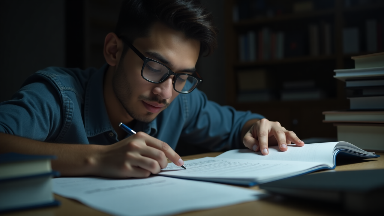 Student reviewing zero-based budget categories